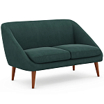 Двухместный диван с обивкой из велюра Belanger Sofa варинант исполнения - 2 | Loft Concept во Владивостоке