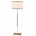 Торшер с тканевым абажуром в форме цилиндра Pinwheel Shape Base варинант исполнения - 1 | Loft Concept во Владивостоке
