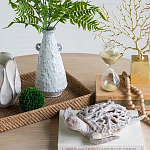 Статуэтка черепаха с ажурным панцирем и детализированной текстурой в белом цвете Marine Accessories варинант исполнения - 6 | Loft Concept во Владивостоке