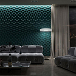 Гипсовая 3D панель с принтографией PM-17 варинант исполнения - 1 | Loft Concept во Владивостоке