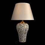 Настольная лампа с цветочной росписью Lamp Flower Painting варинант исполнения - 7 | Loft Concept во Владивостоке