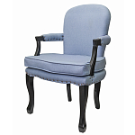 Кресло Aubrey Classical Armchair blue flax варинант исполнения - 3 | Loft Concept во Владивостоке