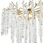 Люстра с декором в виде ветвей с хрустальными подвесками Fairytree Gold Crystal Chandelier 8 варинант исполнения - 3 | Loft Concept во Владивостоке