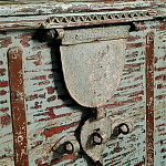 Большой Индийский сундук Бирюзовый цвет Loft-Concept  варинант исполнения - 1 | Loft Concept во Владивостоке