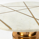 Кофейный столик с мраморной столешницей Sleeve варинант исполнения - 2 | Loft Concept во Владивостоке