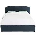 Двуспальная кровать с подъемным механизмом Mathise Bed Deep Blue варинант исполнения - 3 | Loft Concept во Владивостоке