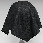 Мебельная ткань Шенилл черный цвет 138 см T4-35 варинант исполнения - 8 | Loft Concept во Владивостоке