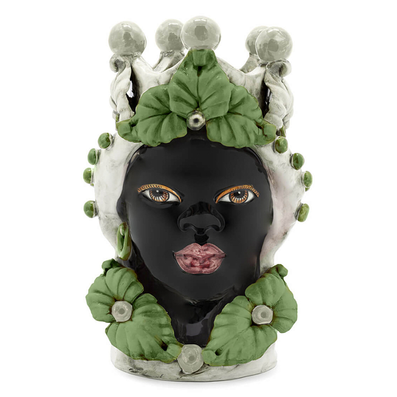 Ваза VASE MORO LADY EVE Green Зеленый Ваза VASE MORO LADY EVE Green Зеленый во Владивостоке | Loft Concept