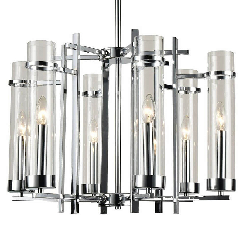 Люстра Giuliano Light Chromium Хром Прозрачный Люстра Giuliano Light Chromium Хром Прозрачный во Владивостоке | Loft Concept