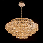 Люстра хрустальная в неоклассическом стиле на золотистом каркасе Majesty варинант исполнения - 7 | Loft Concept во Владивостоке