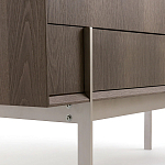 Шкаф из серого дуба Sawada Gray Oak Cabinet варинант исполнения - 6 | Loft Concept во Владивостоке