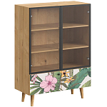 Витрина с изображением на дверцах Elise Cupboard варинант исполнения - 10 | Loft Concept во Владивостоке