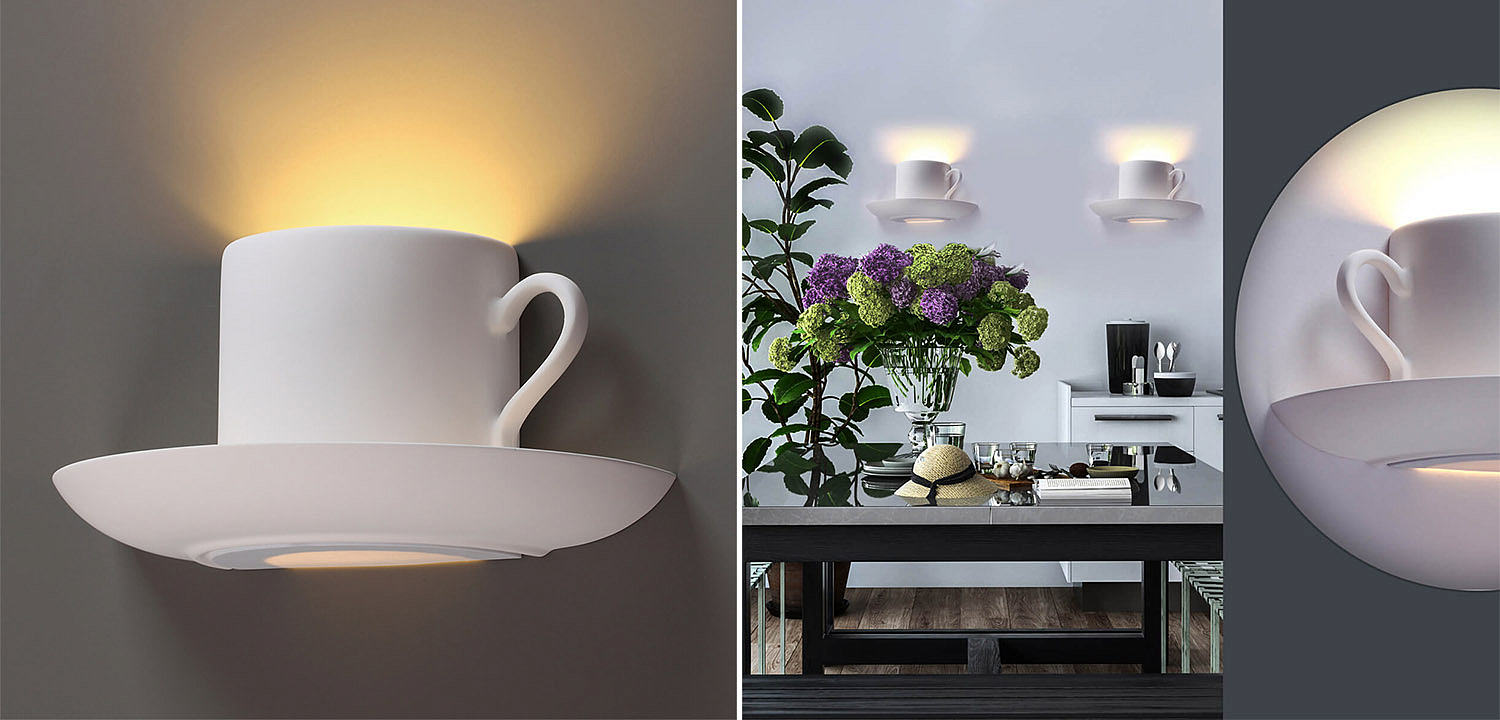 Бра Plaster Cup Wall lamp Бра Plaster Cup Wall lamp - Loft-Concept во Владивостоке