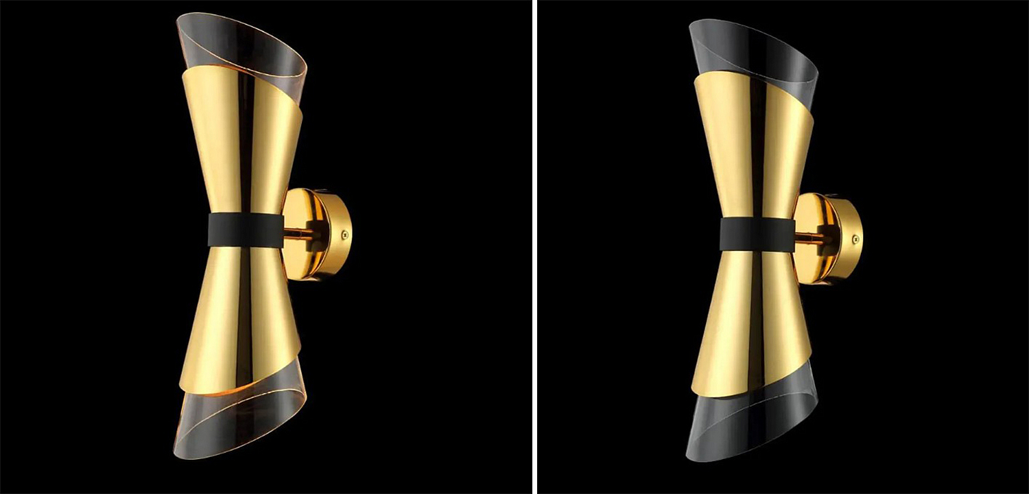Бра Edson Gold Wall Lamp Бра Edson Gold Wall Lamp - Loft-Concept во Владивостоке