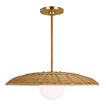 Люстра круглая из ротанга Long Lasting Chandelier варинант исполнения - 1 | Loft Concept во Владивостоке