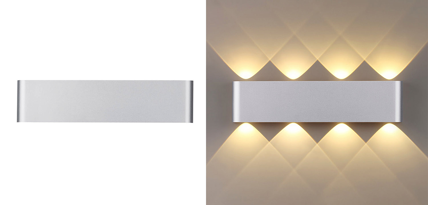 Бра Obverse Silver Rectangle B Wall lamp Бра Obverse Silver Rectangle B Wall lamp - Loft-Concept во Владивостоке