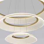 Люстра подвесная с 3-мя кольцевыми светодиодными лампами Catcher варинант исполнения - 3 | Loft Concept во Владивостоке