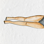 Плитка с узором Рыба Русалка варинант исполнения - 4 | Loft Concept во Владивостоке