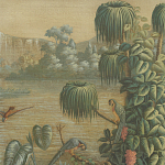 Обои ручная роспись Le Brésil Brume варинант исполнения - 1 | Loft Concept во Владивостоке