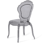 Прозрачный стул серый LOUIS GHOST CHAIR Grey варинант исполнения - 7 | Loft Concept во Владивостоке