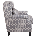 Кресло Henry Armchair grey velour варинант исполнения - 2 | Loft Concept во Владивостоке