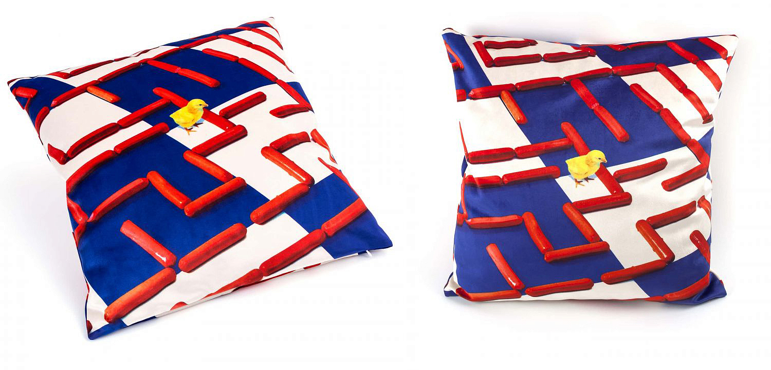 Подушка Seletti Cushion Labyrinth Подушка Seletti Cushion Labyrinth - Loft-Concept во Владивостоке