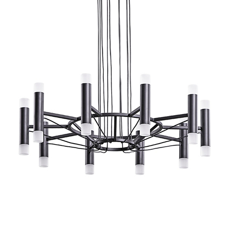 Люстра светодиодная lamp Infinity Белый Черный Люстра светодиодная lamp Infinity Белый Черный во Владивостоке | Loft Concept