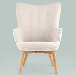 Белое кресло на ножках из массива CORDELIA варинант исполнения - 3 | Loft Concept во Владивостоке