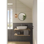 Зеркало круглое с асимметрией Light Reflection варинант исполнения - 2 | Loft Concept во Владивостоке