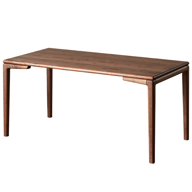 Стол обеденный деревянный прямоугольный Walnut Dining Table Орех Стол обеденный деревянный прямоугольный Walnut Dining Table Орех во Владивостоке | Loft Concept