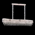 Люстра волнистой формы с каскадом из прозрачного хрусталя Constant Sparks варинант исполнения - 1 | Loft Concept во Владивостоке