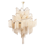 Люстра металлическая Rain of metal варинант исполнения - 3 | Loft Concept во Владивостоке