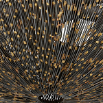 Люстра в форме колокола с декором из тонких железных нитей Jagged Pattern варинант исполнения - 2 | Loft Concept во Владивостоке