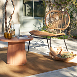 Садовое кресло из искусственного ротанга Mills Rattan Wicker Chair варинант исполнения - 8 | Loft Concept во Владивостоке