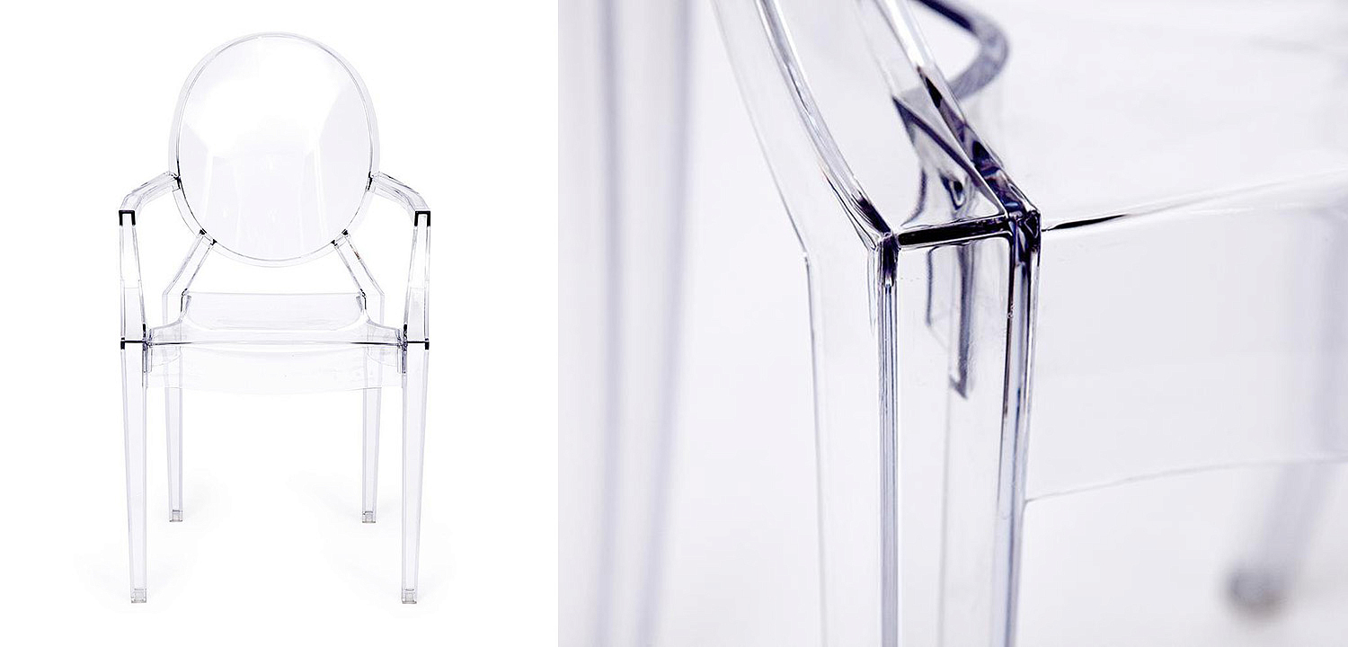 Стул Transparent Chair прозрачный Стул Transparent Chair прозрачный - Loft-Concept во Владивостоке