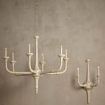 Люстра из дерева в форме подсвечника Coastal Aesthetics варинант исполнения - 6 | Loft Concept во Владивостоке