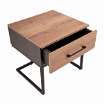 Тумба прикроватная с ящиком в стиле лофт Urban Style Space варинант исполнения - 2 | Loft Concept во Владивостоке