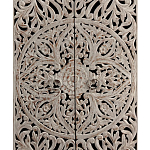 Шкаф с орнаментом ручная резьба из дерева Indian Antique Furniture  варинант исполнения - 1 | Loft Concept во Владивостоке