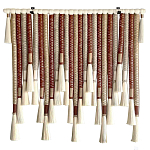 Декор настенный в Эко стиле с кисточками wall panel Thread brushes варинант исполнения - 2 | Loft Concept во Владивостоке