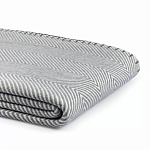 Плед из шерсти мериноса серого цвета 130×180 см Gray Waves варинант исполнения - 2 | Loft Concept во Владивостоке