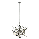 Подвесной светильник с металлическими круглыми элементами Terzani Argent варинант исполнения - 3 | Loft Concept во Владивостоке