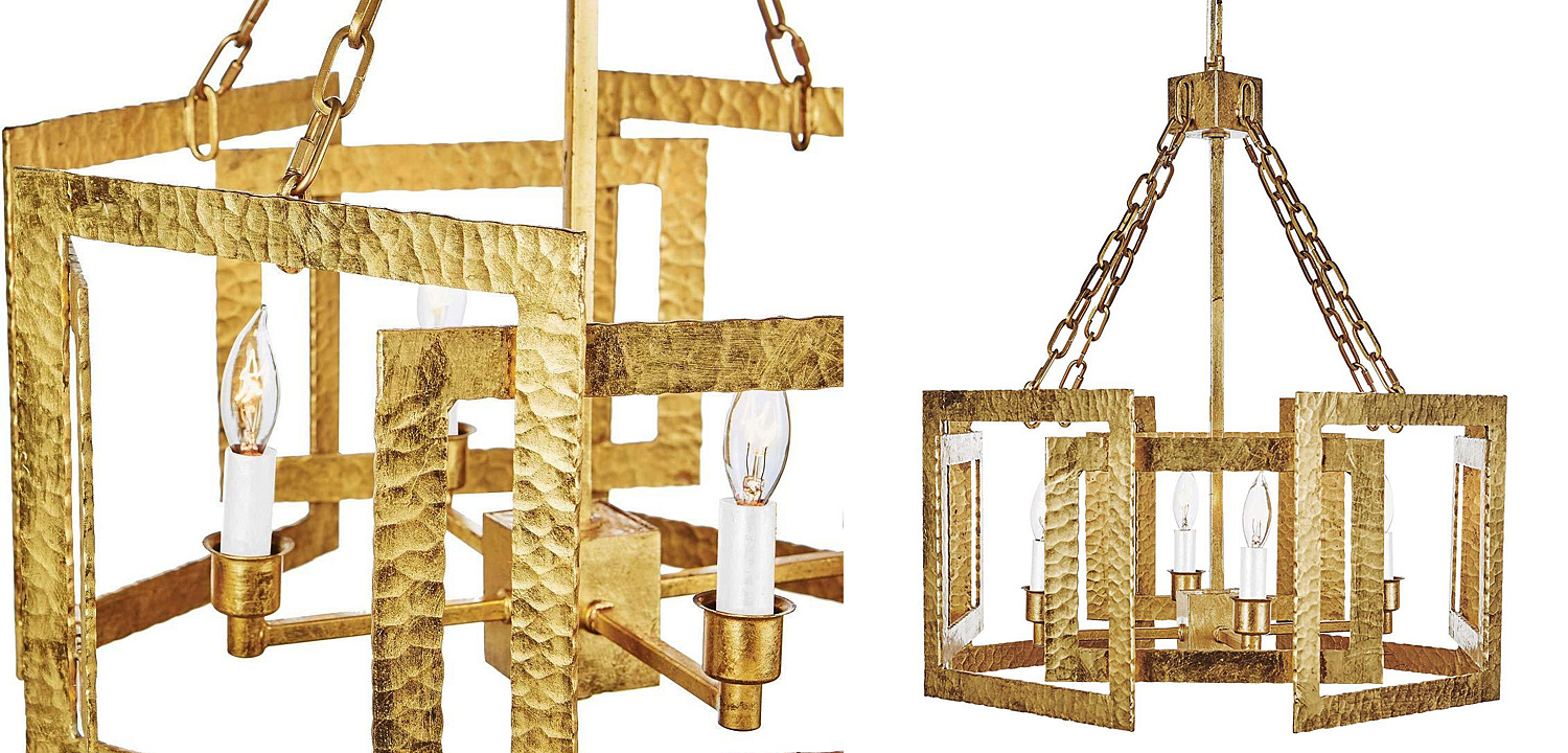 Люстра Textured Cage Pendant Lamp Gold Chandelier Люстра Textured Cage Pendant Lamp Gold Chandelier - Loft-Concept во Владивостоке