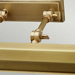 Светильник для картин с призматическим плафоном и двойными регулируемыми шарнирами Elstead Lighting варинант исполнения - 8 | Loft Concept во Владивостоке