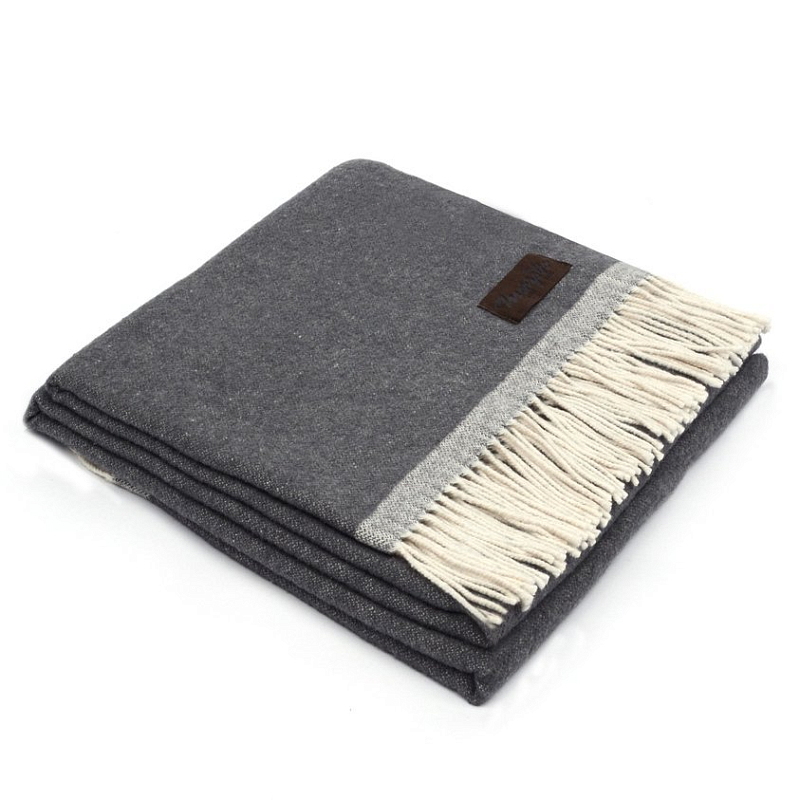 Плед SARA 6000 Marzotto Серый во Владивостоке | Loft Concept 