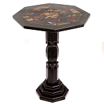 Кофейный стол из натуральных камней Змеевик и Яшма Natural Stone Tables варинант исполнения - 7 | Loft Concept во Владивостоке