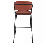 Стул барный с широкой полукруглой спинкой Chair Smooth Shapes варинант исполнения - 3 | Loft Concept во Владивостоке