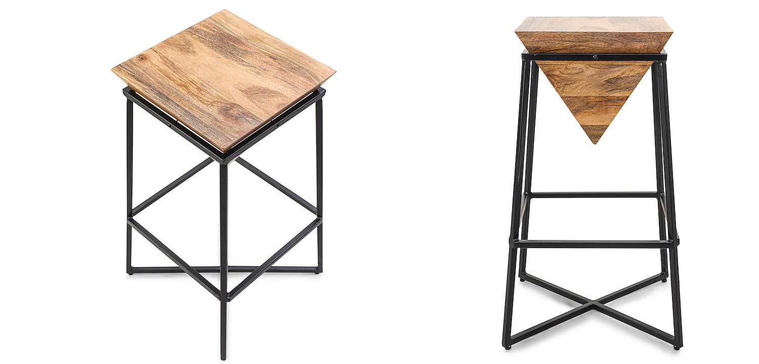 Приставной стол Inverted Pyramid Side Table light Приставной стол Inverted Pyramid Side Table light - Loft-Concept во Владивостоке