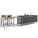 Летняя кухня из камня HELIOS Dada Engenereed Kitchen варинант исполнения - 14 | Loft Concept во Владивостоке