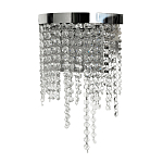 Бра Хром с каскадом сияющих кристаллов Shining Waterfall варинант исполнения - 1 | Loft Concept во Владивостоке