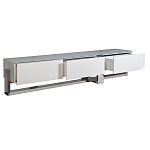 Тумба под телевизор со стеклянным фасадом Modern TumbvTV варинант исполнения - 2 | Loft Concept во Владивостоке